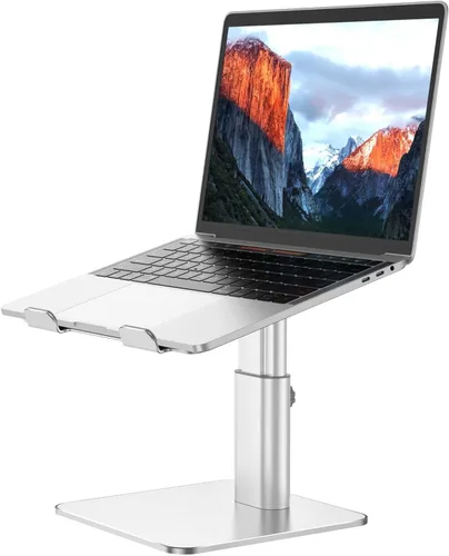Vista 12 de BESIGN LSX6N Soporte para Laptop, Elevador Ergonómico Ajustable para Notebook con Soporte, Soporte para Computadora Compatible con Air, Pro, Dell