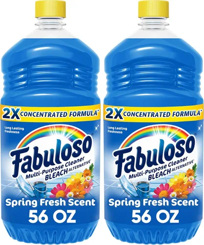 Vista 20 de Fabuloso Limpiador multiusos y limpiador de suelos, concentrado 2 veces, aroma a lavanda, 56 onzas líquidas