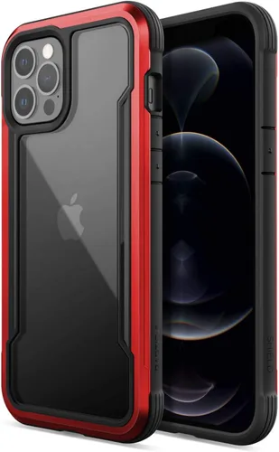 Vista 11 de RAPTIC Funda Shield para iPhone 14 Plus, funda protectora transparente a prueba de golpes, grado militar probada en caídas de 10 pies, marco