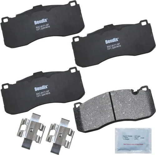 Vista 447 de Bendix Pastillas de freno delanteras de cerámica Priority1 CFC465AK2 para Acura EL 2005-1997, Honda Civic 2011-1996, Insight 2014-2010