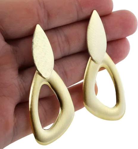 Vista 4 de SUNYIK - Pendientes colgantes para mujer, diseño de gota
