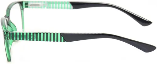 Vista 3 de Kerecsen Paquete de 5 gafas de lectura de moda con elegantes lectores de patrones