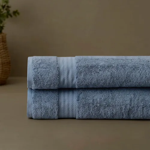 Vista 11 de Fabdreams Juego de toallas de baño 100% algodón orgánico de 2 piezas 700 g/m² Toallas extra grandes ultra suaves, suaves y absorbentes, duraderas