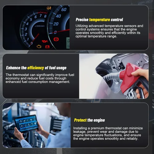 Vista 7 de 12622316 Conjunto de Termostato y Carcasa de Refrigerante de Motor Compatible con 2004-2012 CHEVROLET COLORADO, 2004-2012 GMC CANYON, 2006-2010