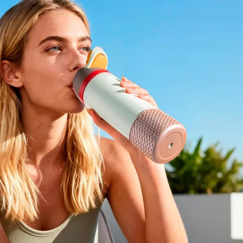 Vista 3 de Silicone Boot for Owala Water Bottle 24oz 32oz 40oz, Anti-Slip Protective Sleeve Bottom Bumper Protector for FreeSip, Twist, and Flip Stainless