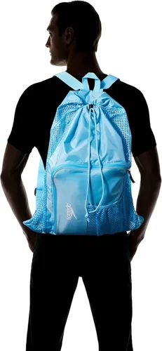 Vista 3 de Speedo Bolsa de Equipo de Malla Ventilador Deluxe con Cordón para Adultos Unisex