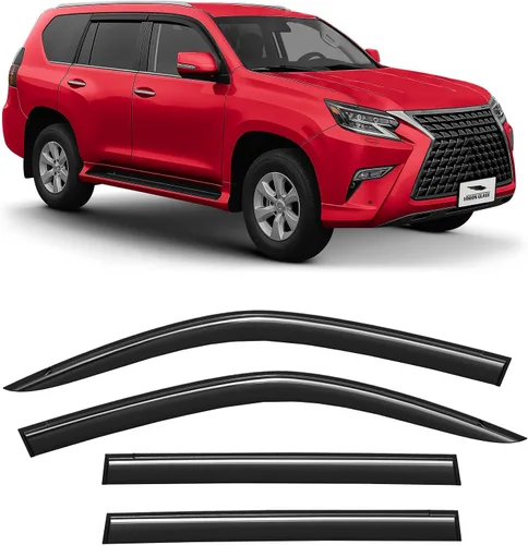 Vista 17 de Voron Glass Protectores de lluvia extra duraderos con cinta adhesiva para Mazda CX-5 2017-2025, deflectores de ventana, viseras de ventana