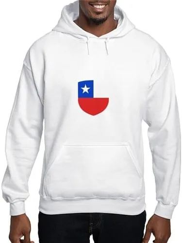 Vista 7 de CafePress Santiago Chile Hoodie (Dark) Men's Hooded Sweatshirt Black