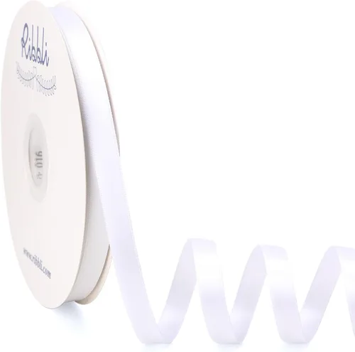 Vista 38 de Ribbli - Cinta de satén burdeos de doble cara, 1 pulgada x 50 yardas - Cinta burdeos oscuro de satén para envoltura de regalos, manualidades