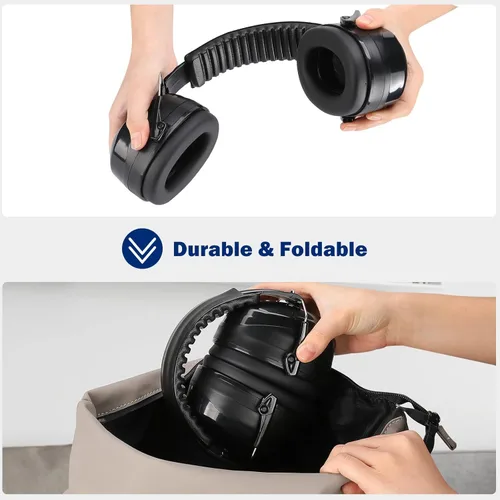 Vista 8 de ProCase Paquete de orejeras de seguridad para niños con protección auditiva, protectores de oídos