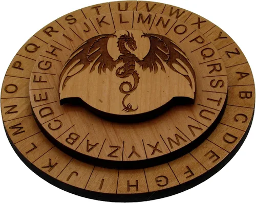 Vista 2 de Dragon Cipher Wheel - Accesorio para juegos de mesa