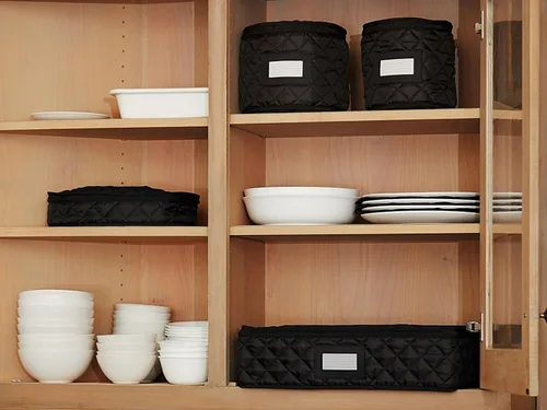 Vista 6 de Covermates Keepsakes - Almacenamiento de servilletas - Protección acolchada - Ventana de identificación - Resistente a las manchas - Lavable a