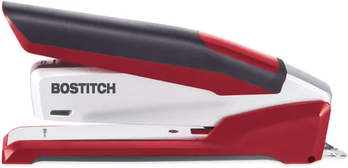 Vista 2 de PaperPro -Bostitch 1117 inPOWER - Engrapadora premium, capacidad para 28 hojas, color rojo y plateado