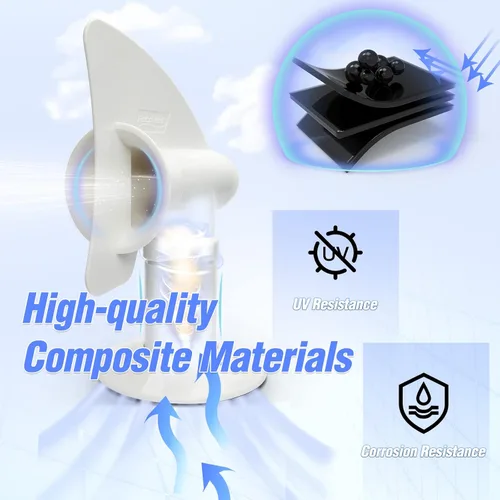 Vista 7 de Ventilación de Alcantarillado para RV, Cubierta de Ventilación de Alcantarillado Giratoria para RV, Ventilación de RV con Sifón Giratorio de 360°