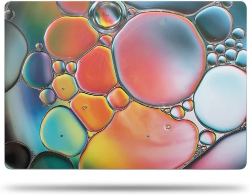 Vista 78 de MightySkins - Funda de fibra de carbono compatible con Apple MacBook Air de 15 pulgadas M2 (2023), kit de envoltura completa, resorte prismático