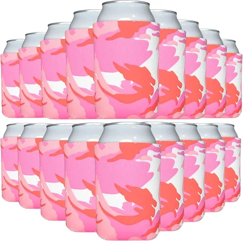 Vista 15 de TahoeBay Blank - Fundas enfriadoras de latas a granel, 12 onzas, paquete de Negro