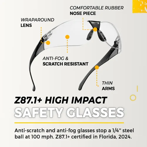 Vista 33 de TradeSmart All-in-One Shooting Ear Protection - Comfort+ NRR 28 Earmuffs, Glasses & Earplugs + Carry Case