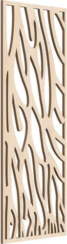 Vista 171 de Ekena Millwork WALW10X25X0250BRICH Bristol Paneles de pared decorativos de madera con calado, 9 3/8 pulgadas de ancho x 24 3/8 pulgadas de alto