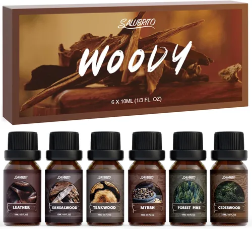 Vista 18 de SALUBRITO Set de aceites aromáticos de playa, aceites esenciales de verano para difusor, vela, fabricación de jabón, brisa playera, sal marina, isla