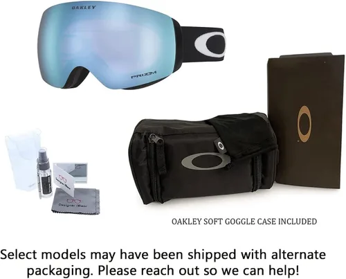 Vista 5 de Oakley Flight Deck OO7050, OO7064 - Gafas de esquí para hombre y mujer + kit de cuidado de diseño iWear