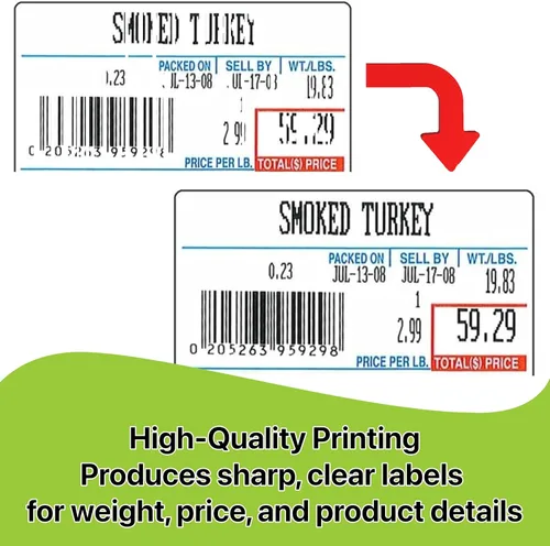 Vista 2 de Poste LS-100 y parte de cabeza térmica LS-100F (cabezal térmico)
