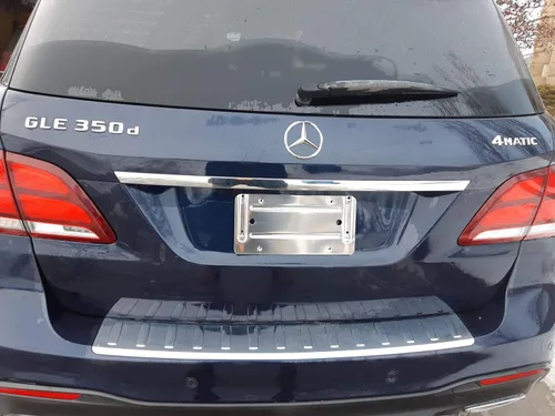 Vista 5 de Soporte para placa de matrícula de parachoques trasero para Mercedes-Benz - Kit de soporte de placa para Mercedes-Benz 2005-2025 - Acero inoxidable