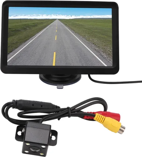 Vista 4 de 7 Inch High Definition Reverse Parking Monitor and Rearview Camera System for RV, Trailer, Truck, and Van, 170 Degree Wide Angle, IP68, Night