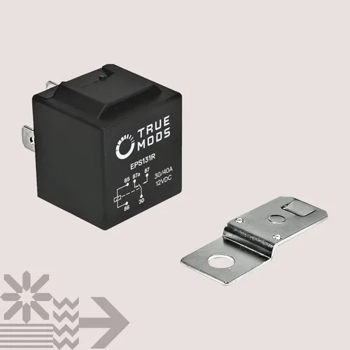 Vista 8 de OLS, relé eléctrico de 12 V, 30/40 A, 5 clavijas, SPDT Bosch