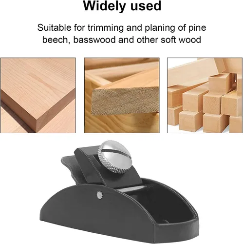 Vista 5 de Cepilladora de mano, mini cepilladora de madera europea para carpintería (S)