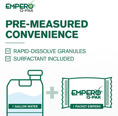 Vista 4 de Atticus Empero Q-Pak Nutsedge Killer (0.35 onzas) herbicida de césped – Mata el césped de nueces en céspedes establecidos, césped ornamental y áreas