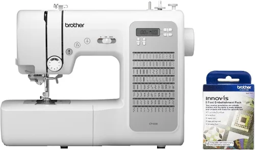 Vista 11 de Brother CP100X - Máquina de coser y hacer acolchados computarizada