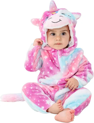 Vista 19 de Disfraz de bebé de Halloween para niños pequeños, rómper, mameluco para niños o niñas, ropa de animales, de 2 a 36 meses