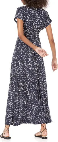 Vista 2 de Tienda Essentials Vestido largo con cintura para mujer (disponible en tallas grandes)