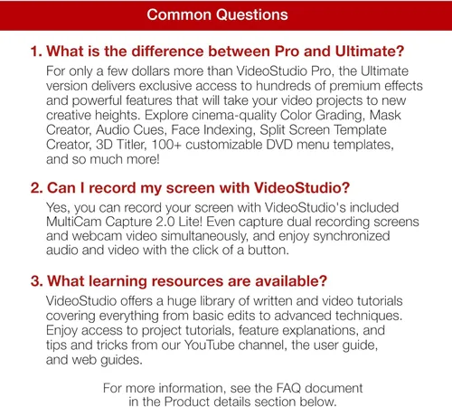 Vista 9 de Corel VideoStudio Pro 2023 Beginner-Friendly Video Editing Software Slideshow Maker, Screen Recorder, DVD Burner [PC Download]