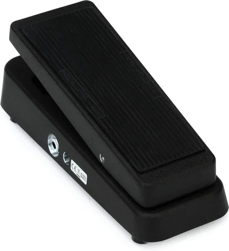 Vista 2 de Dunlop GCB95 Cry Baby Pedal Wah estándar con cable de conexión para pedalera de guitarra CPE-106, ángulo recto a ángulo recto