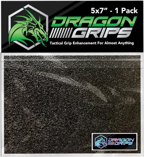 Dragon Grips Cinta de agarre de goma multiusos de 5 x 7 pulgadas, color