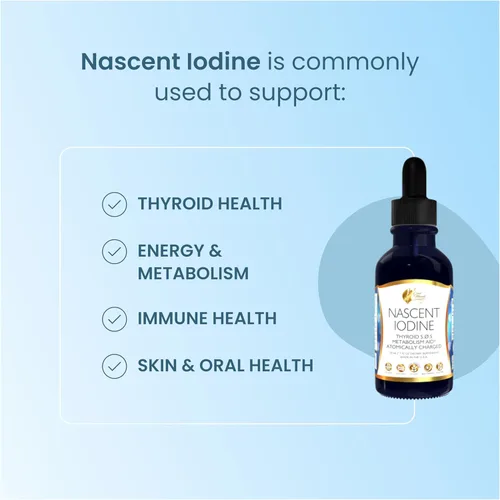 Vista 3 de Cocó March N.M.D Nascent - Yodo magnetizado de alta concentración, soporte para tiroides y metabolismo, sin gluten, apto para dieta cetogénica, sin