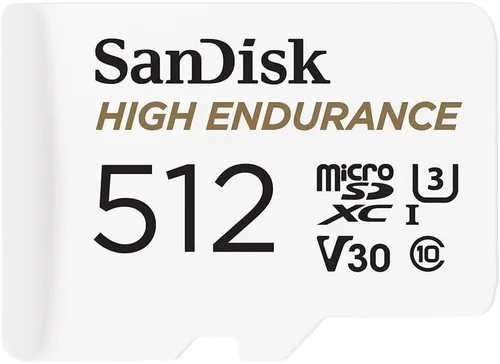 Vista 6 de SANDISK Tarjeta microSDHC de video de alta resistencia de 32 GB con adaptador para cámara de tablero y sistemas de monitoreo doméstico, C10, U3
