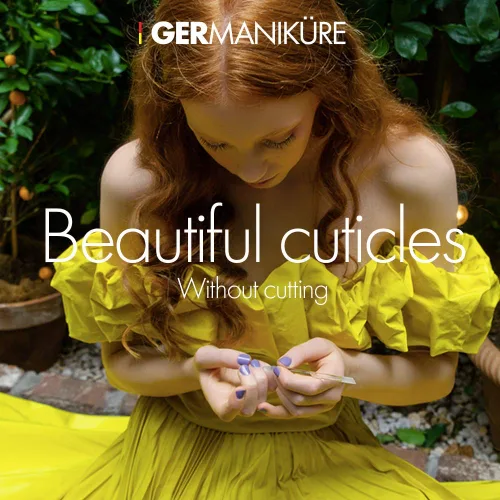 Vista 3 de GERMANIKURE Juego de 3 barras de cutícula de vidrio, empujador de cutículas, removedor de cutículas, lima de piel seca y callosa, moldeador de uñas