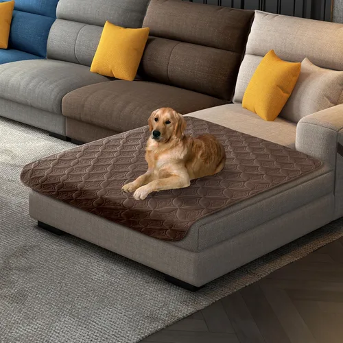 Vista 41 de Manta impermeable para perro, 30 x 30 pulgadas, fundas de sofá para mascotas pequeñas para sofá, silla, cama, protector de muebles de perros