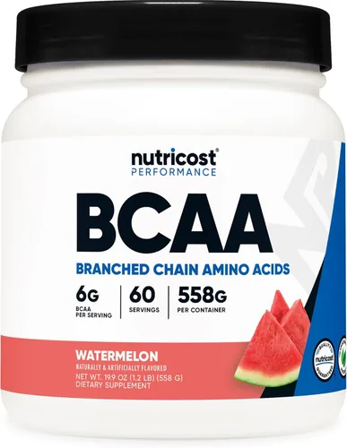 Vista 13 de Nutricost Polvo BCAA (Mango Naranja, 60 Porciones) - Relación Óptima 2:1:1, Sin Gluten, Sin OMG, Vegetariano
