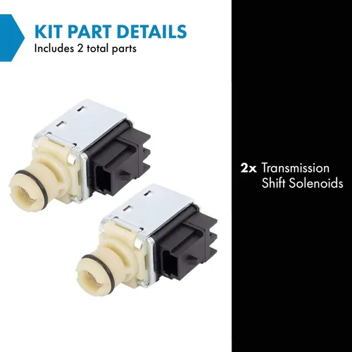 Vista 2 de TRQ Conjunto de solenoides de control de cambio de transmisión Compatible con Chevy GMC Cadillac Pontiac 4L60E