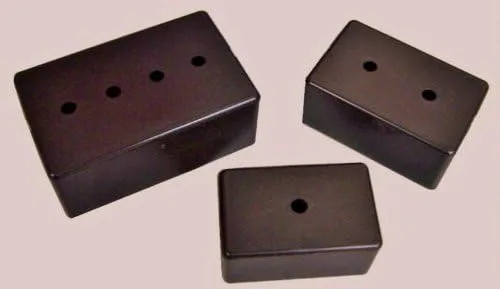 Cajas eléctricas de plástico para proyectos de 3 piezas (para Project Hobby Model Cars Trains)