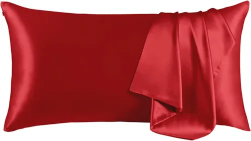 Vista 58 de THXSILK Juego de 2 fundas de almohada 100% seda de morera para cabello y piel, fundas de almohada de seda de morera de grado 6A+ ultra suaves