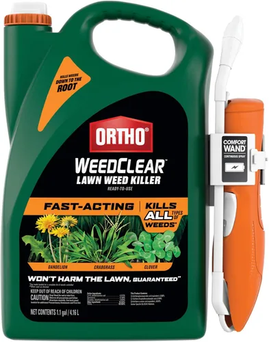 Vista 19 de Ortho WeedClear - Herbicida para el césped listo para rociar, elimina la patas de gallina, dientes de león y tréboles, 32 onzas