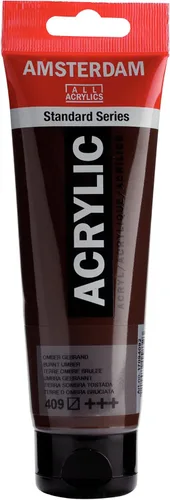 Vista 83 de Amsterdam Serie Estándar Tubo de Pintura Acrílica 120ml Azo Naranja 276 (17092762)