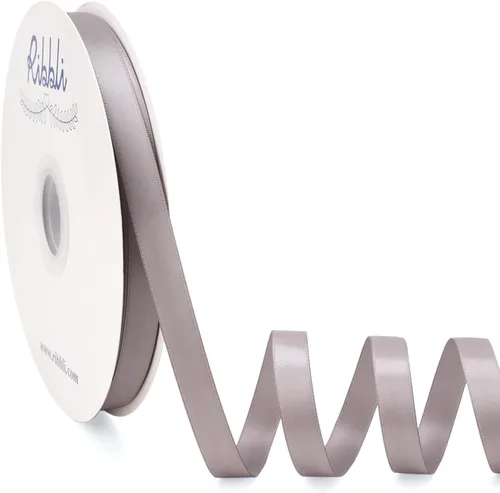 Vista 42 de Ribbli - Cinta de satén burdeos de doble cara, 1 pulgada x 50 yardas - Cinta burdeos oscuro de satén para envoltura de regalos, manualidades