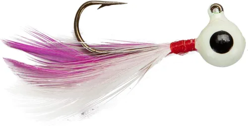 Vista 4 de Lindy Little Nipper Jig - Señuelo de pesca atado a mano, ideal para Crappie, trucha y lucioperca, paquete de 2