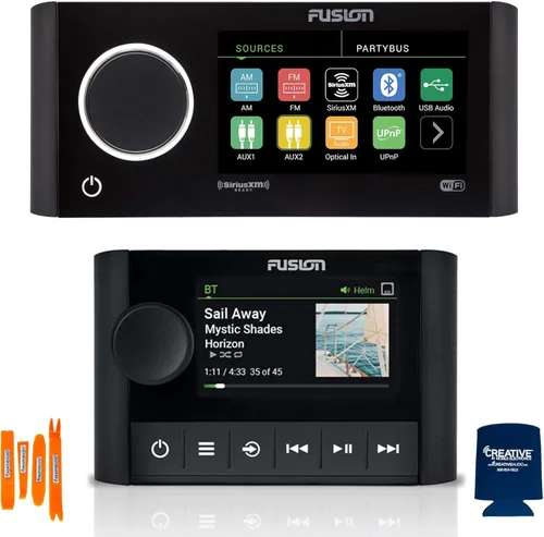 Vista 2 de Fusion MS-RA770 Apollo Marine Entertainment System con MS-ERX400 Ethernet con cable remoto