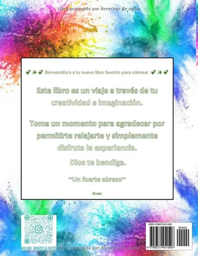 Vista 2 de Mandalas y Afirmaciones Positivas 75 maravillosos mandalas y afirmaciones positivas, libro relajante para colorear